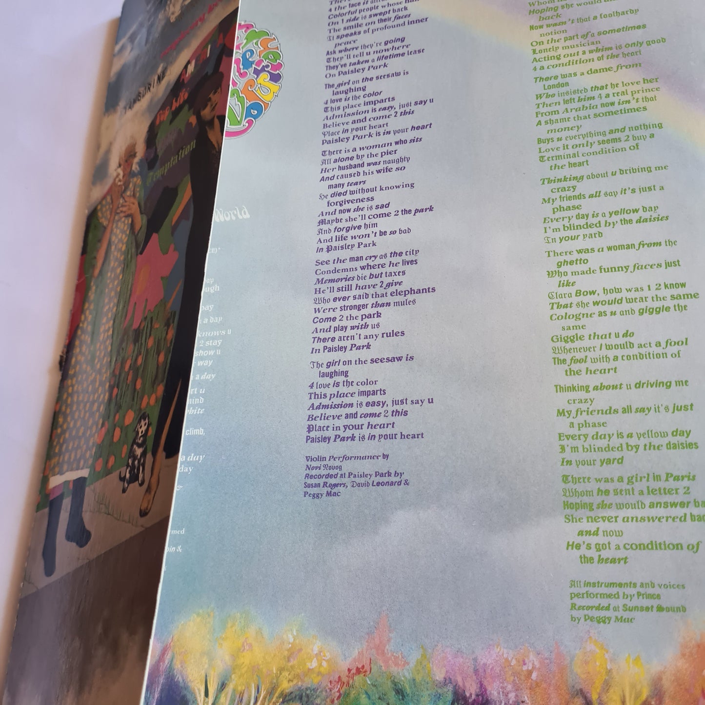 Prince & The Revolution – Around The World In A Day - 1985 - Vinyl Record LP (Gatefold)