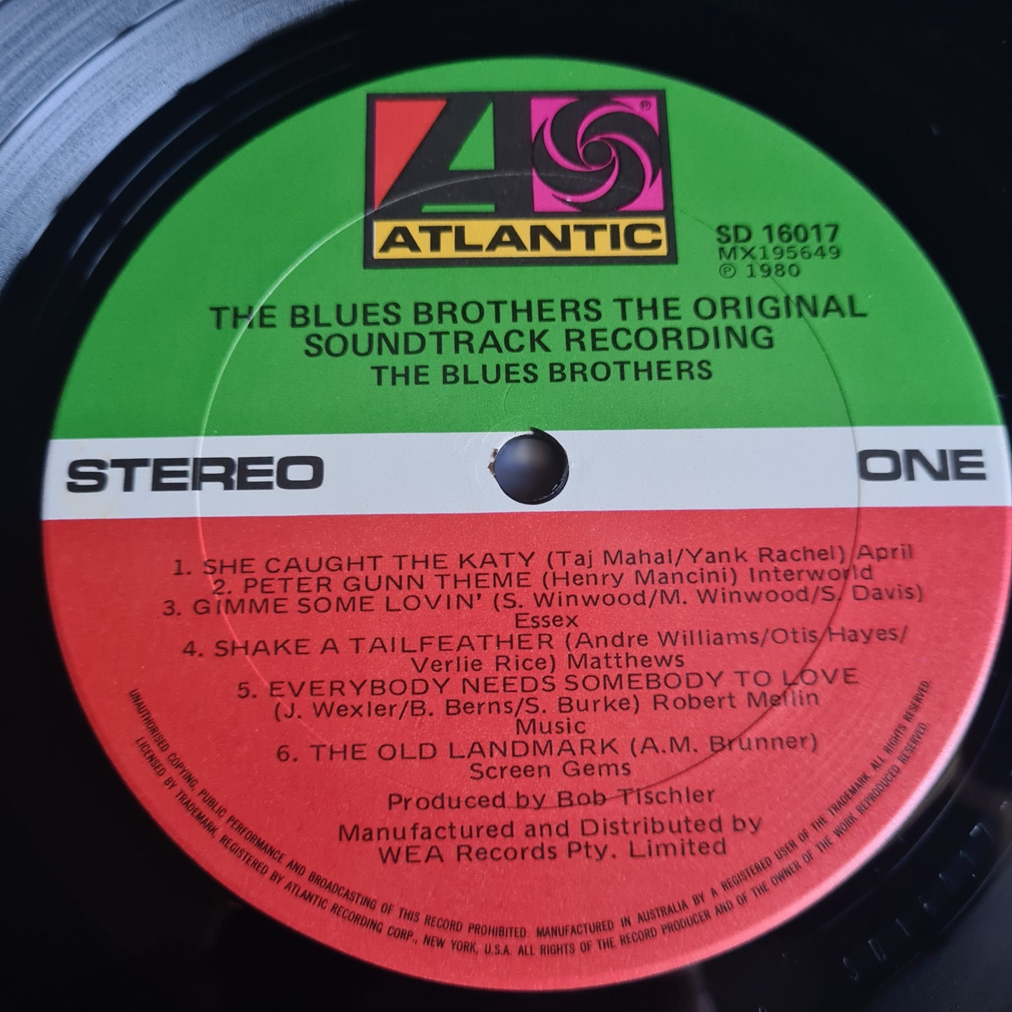 The Blues Brothers – Original Soundtrack Recording - 1980 - Vinyl Record LP