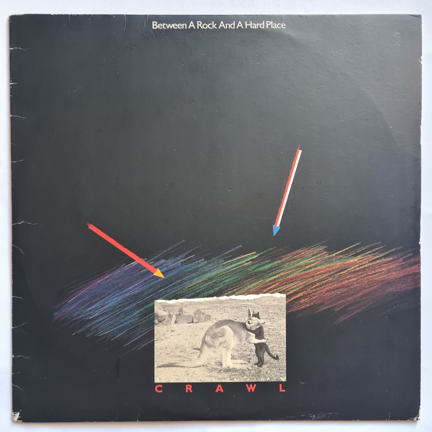 Australian Crawl – Between A Rock & A Hard Place - 1985 - Vinyl Record LP