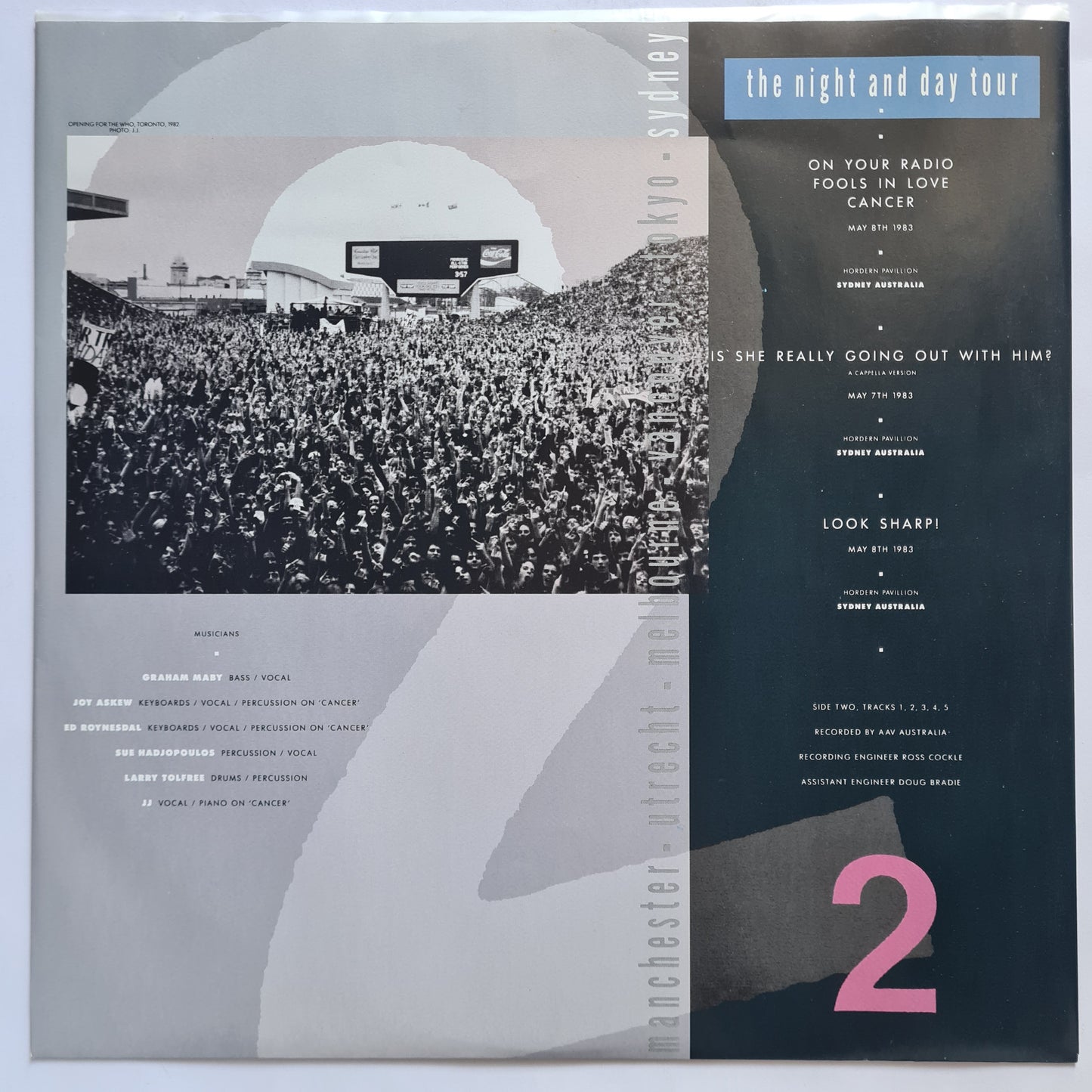 Joe Jackson – Live 1980/86 - 1988 - Vinyl Record 2LP