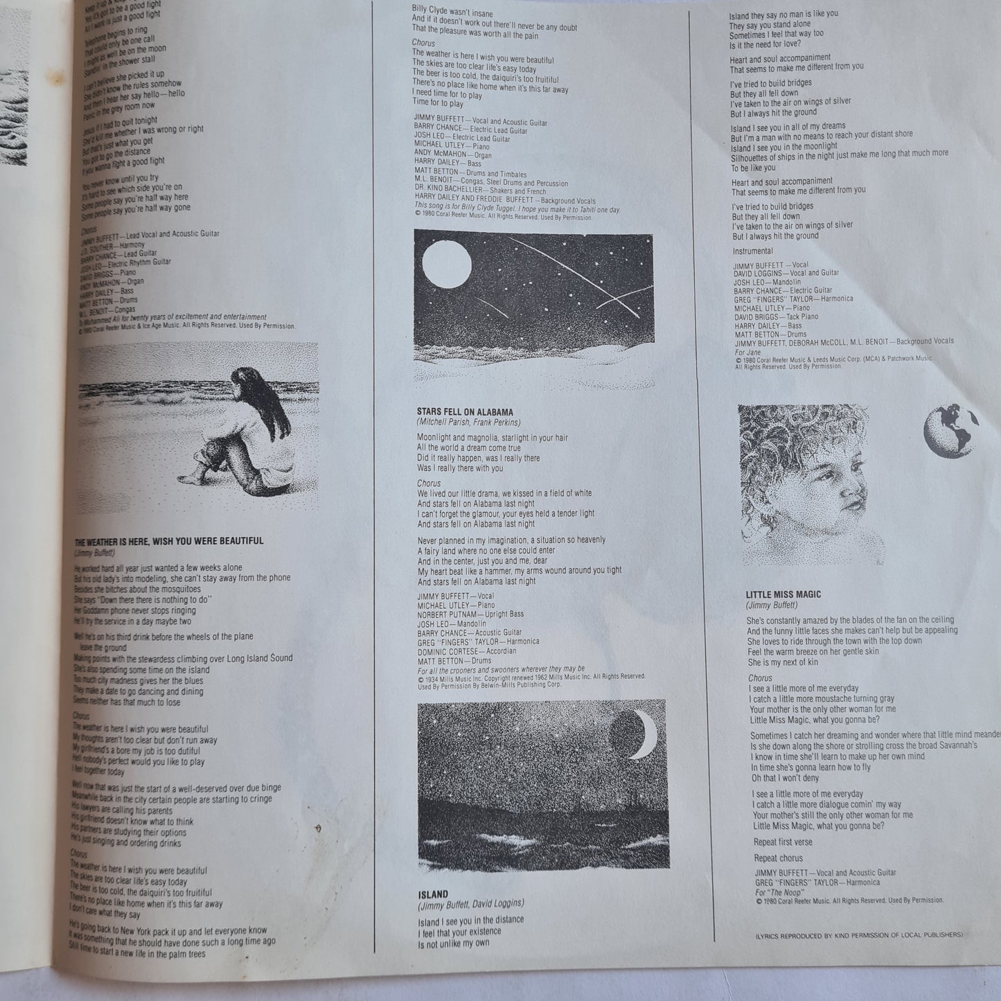 Jimmy Buffett – Coconut Telegraph - 1980 - Vinyl Record LP