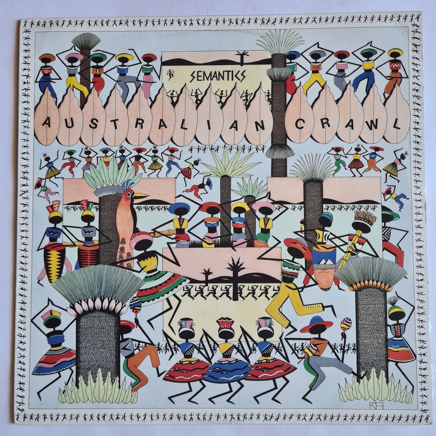 Australian Crawl – Semantics - 1983 - Vinyl Record