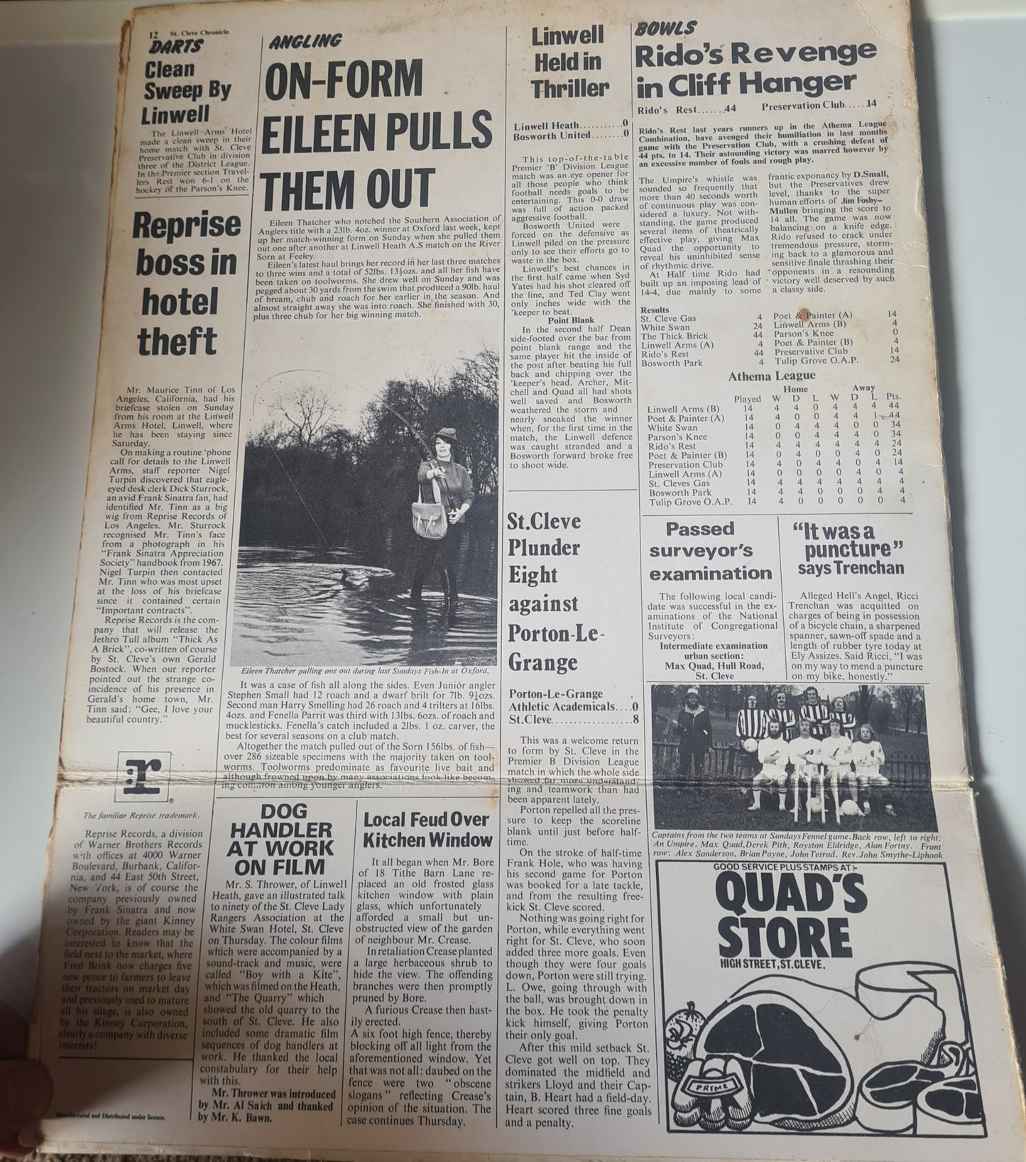 Jethro Tull – Thick As A Brick - 1972 - Vinyl Record LP (Newspaper Cover)