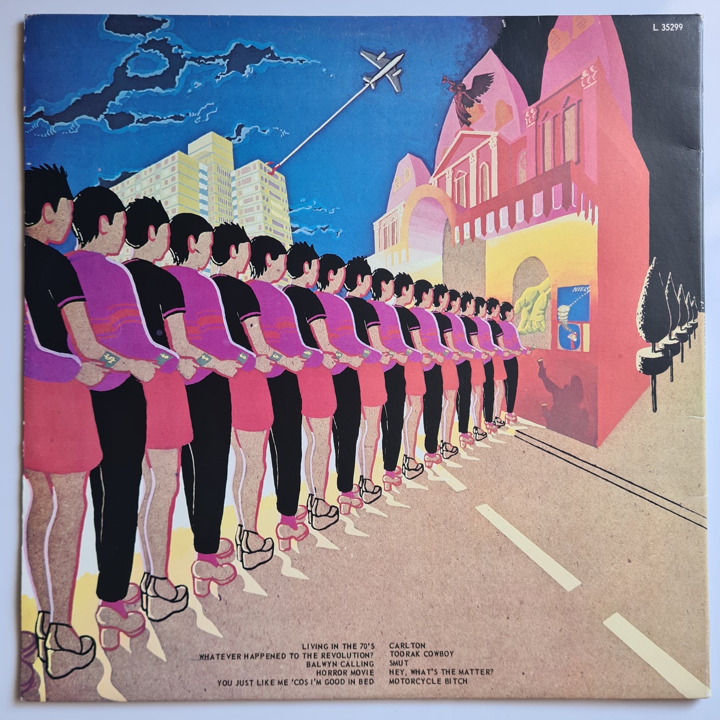 Skyhooks – Living In The 70's - 1974 - Vinyl Record LP