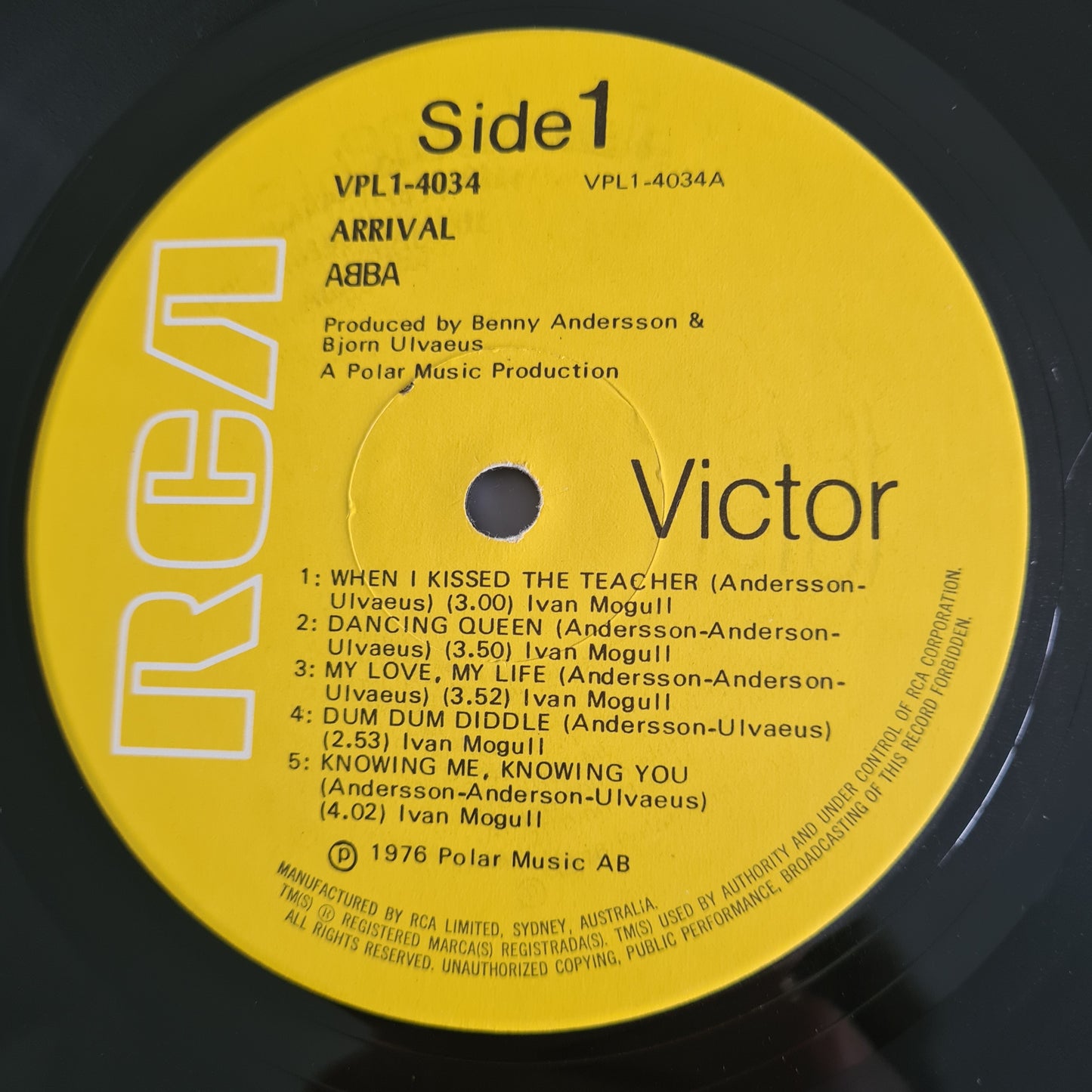 ABBA – Arrival - 1976 (Australian Pressing) - Vinyl Record LP