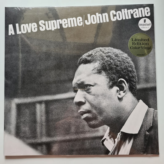 John Coltrane – A Love Supreme - 1965 (2021 USA Orange Vinyl Pressing) - Vinyl Record LP (Brand New Sealed) *Stranger Things 5*