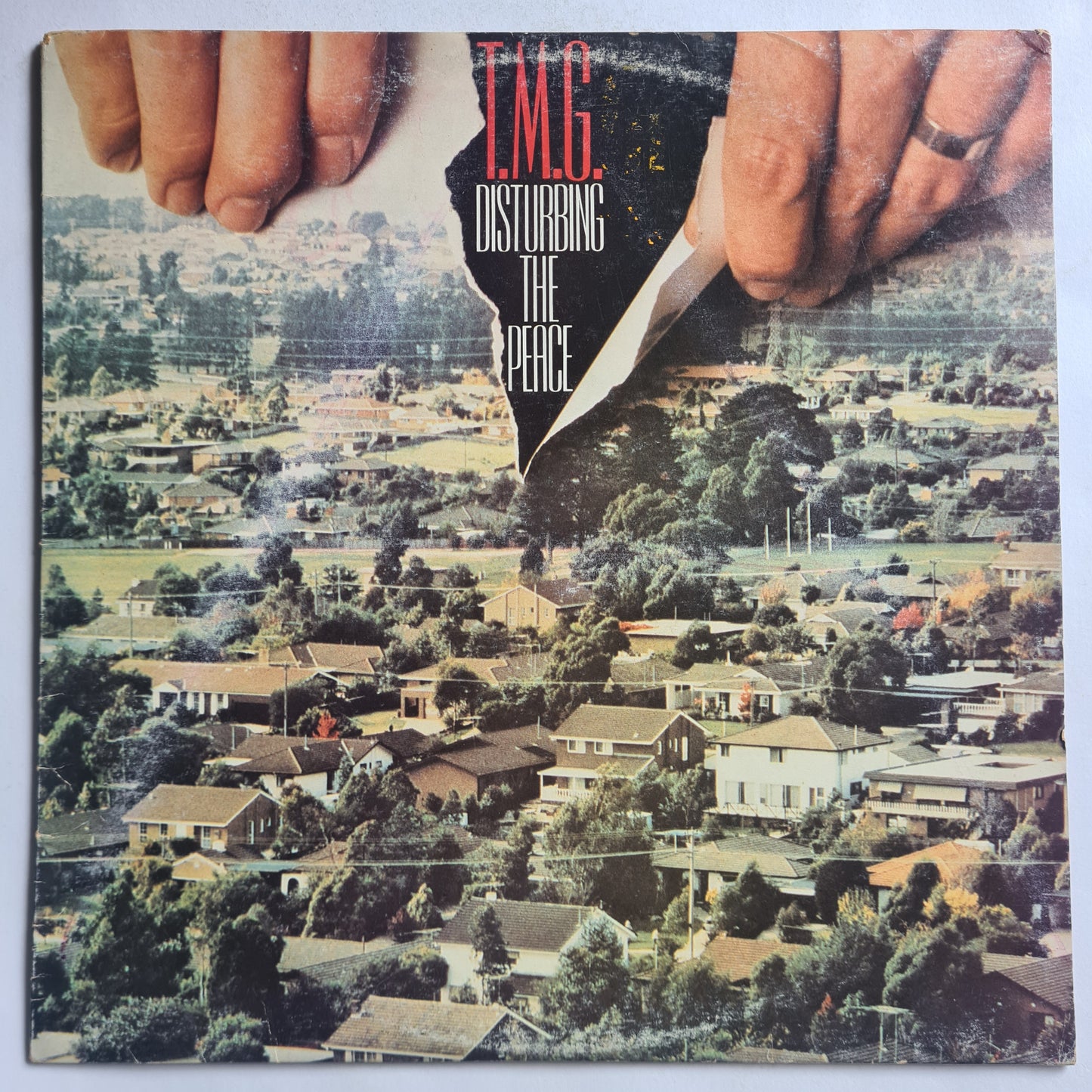 Ted Mulry Gang (T.M.G)– Disturbing The Peace - 1978 - Vinyl Record LP