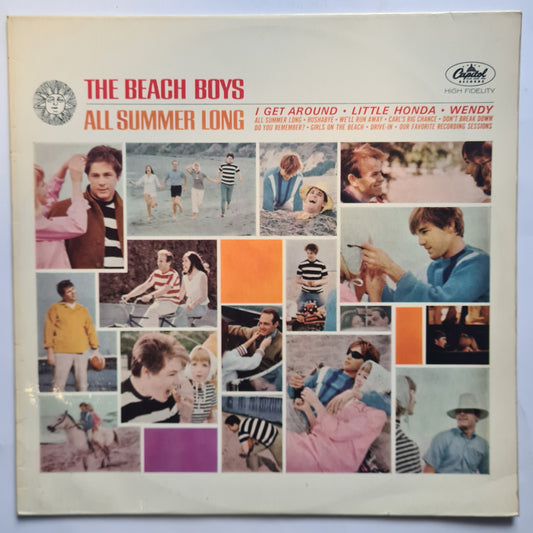 The Beach Boys – All Summer Long - 1964 (1969 Australian Pressing) - Vinyl Record LP