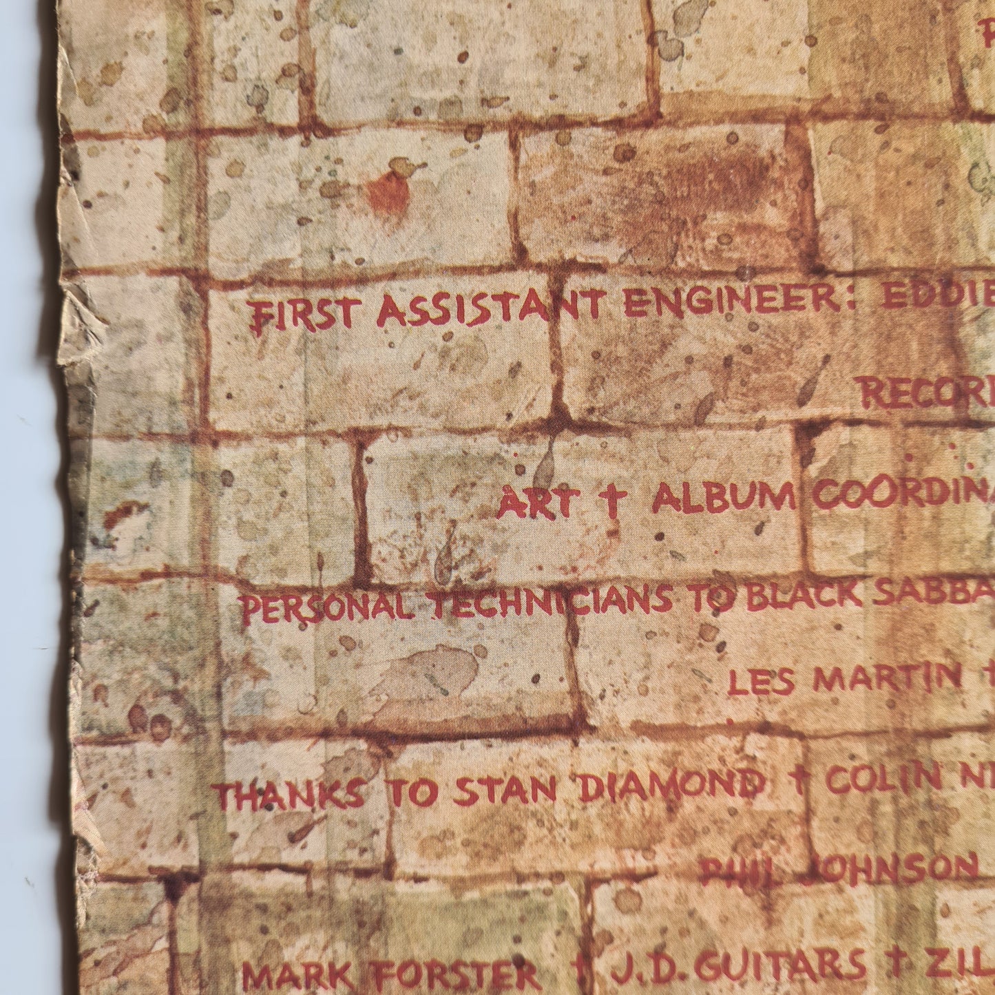 Black Sabbath – Mob Rules - 1981 - Vinyl Record LP