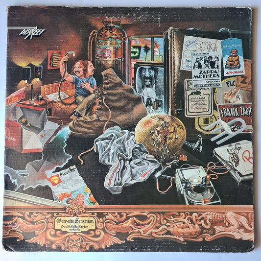 Frank Zappa & The Mothers – Over Nite Sensation - 1973 (USA LA pressing) - Vinyl Record LP