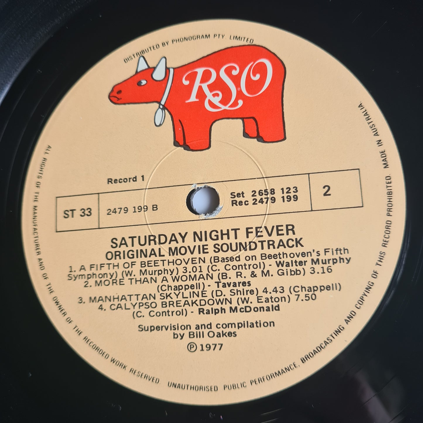 Bee Gees - Saturday Night Fever – The Original Movie Soundtrack - 1977 - Vinyl Record 2LP