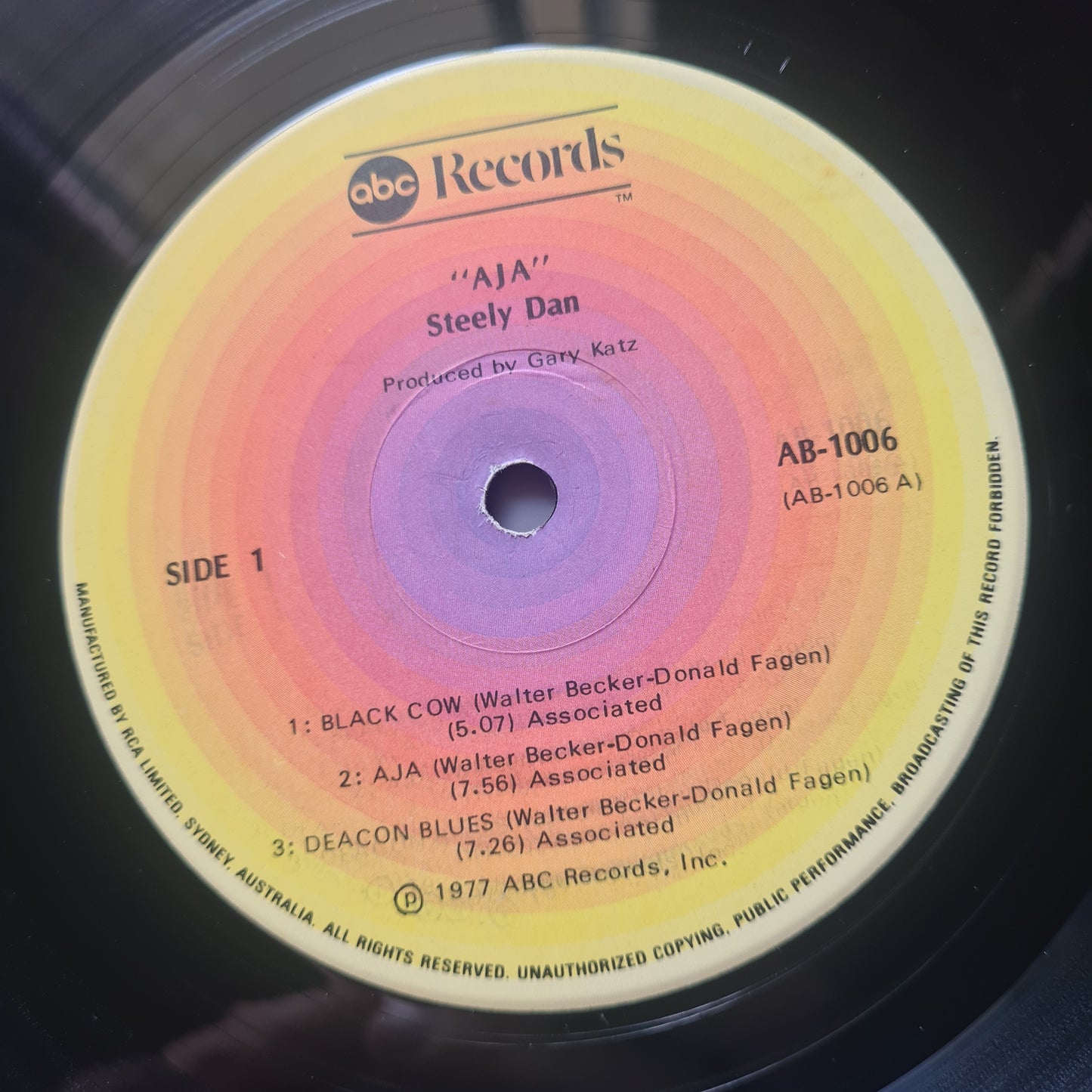 Steely Dan – Aja - 1977 (Gatefold) - Vinyl Record LP