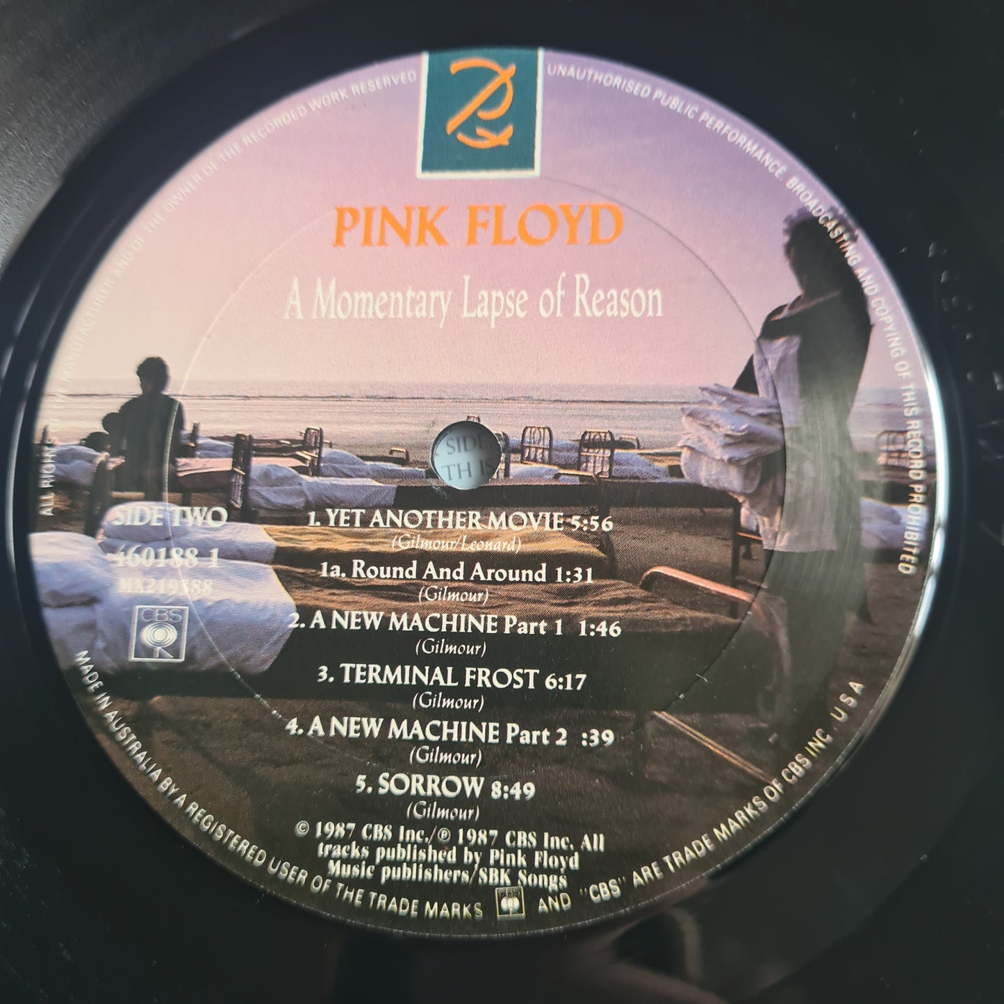 Pink Floyd – A Momentary Lapse Of Reason - 1987 (Gatefold) - Vinyl Record LP