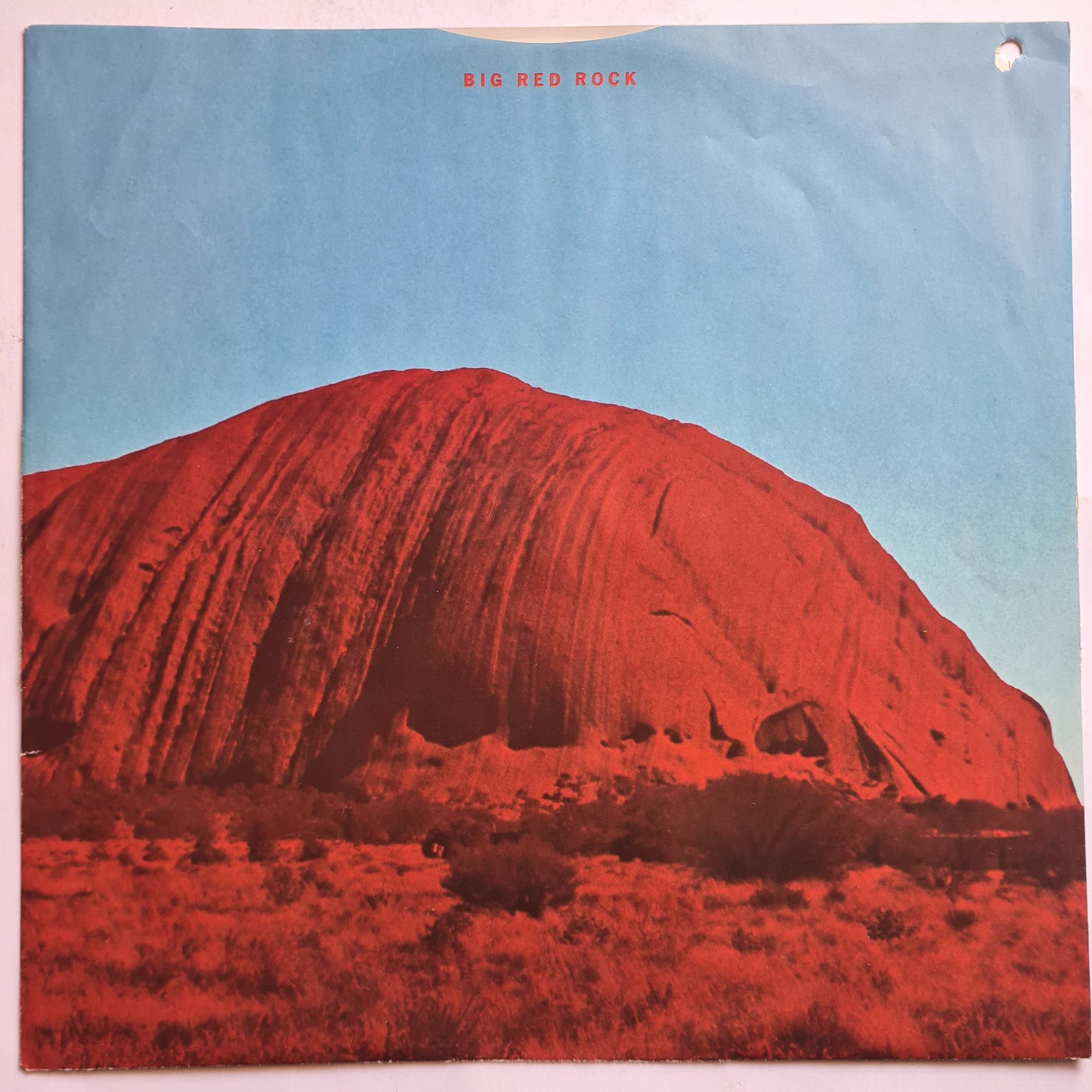 Ayers Rock – Big Red Rock - 1974 (USA Promo, Monarch Pressing) - Vinyl Record LP