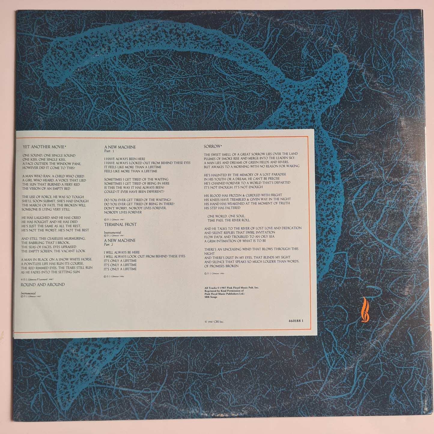 Pink Floyd – A Momentary Lapse Of Reason - 1987 (Gatefold) - Vinyl Record LP