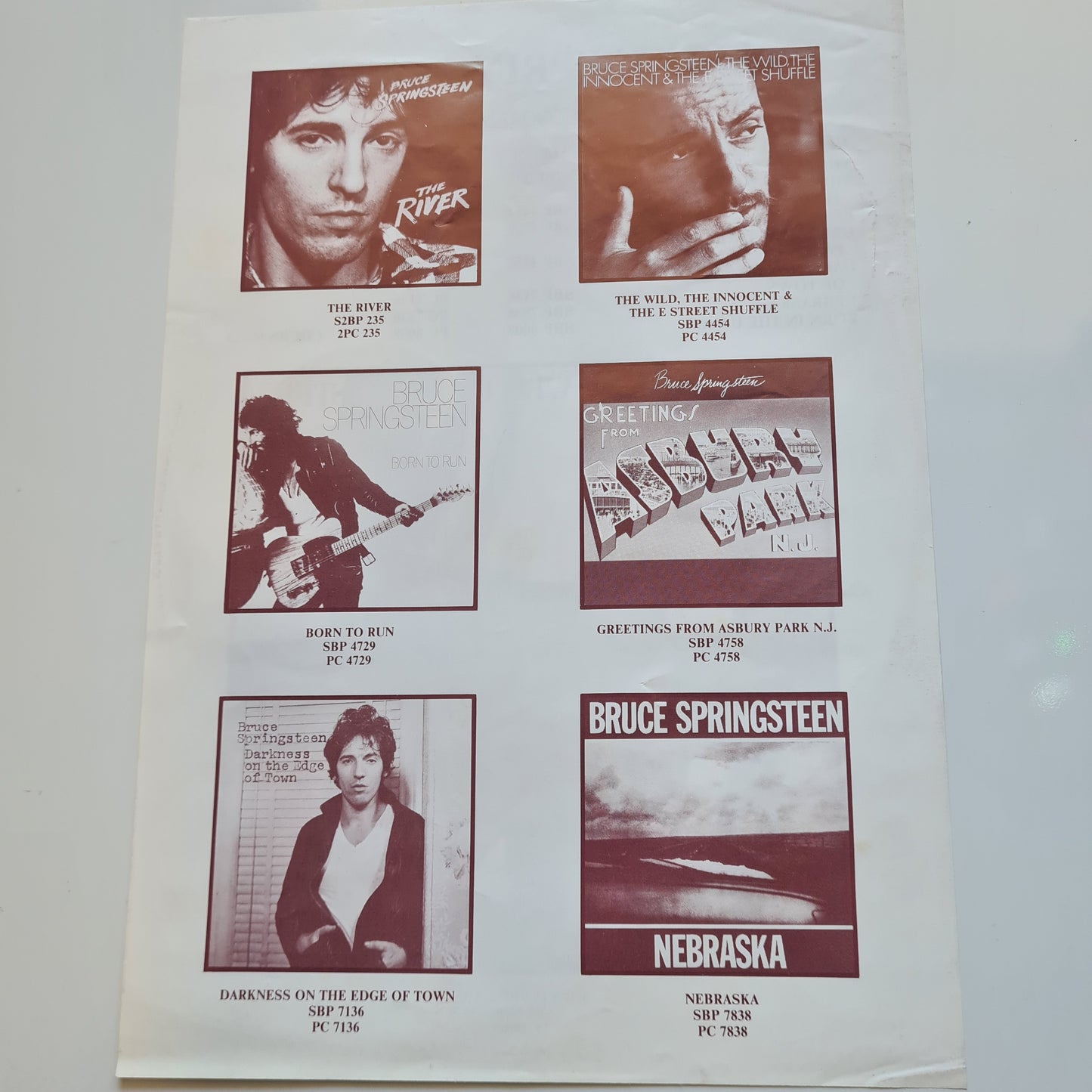 Bruce Springsteen – Born In The USA - 1984 (Australian Pressing) - Vinyl Record LP