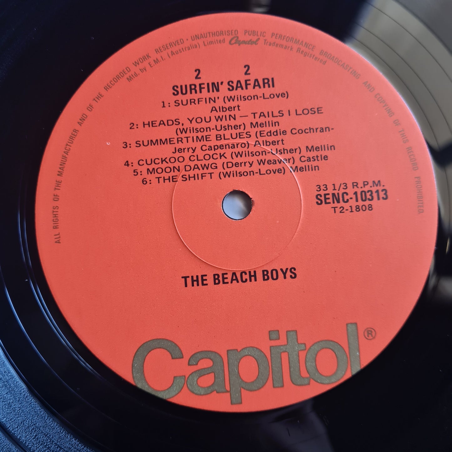 The Beach Boys – Surfin' Safari / Surfin' USA - 1962/63 (1976 Australian Pressing) - Vinyl Record 2LP