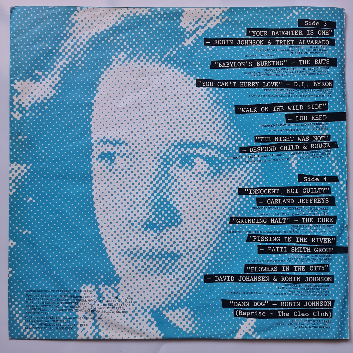 Times Square – The Original Motion Picture Soundtrack - 1980 (Gatefold 2LP) - Vinyl Record