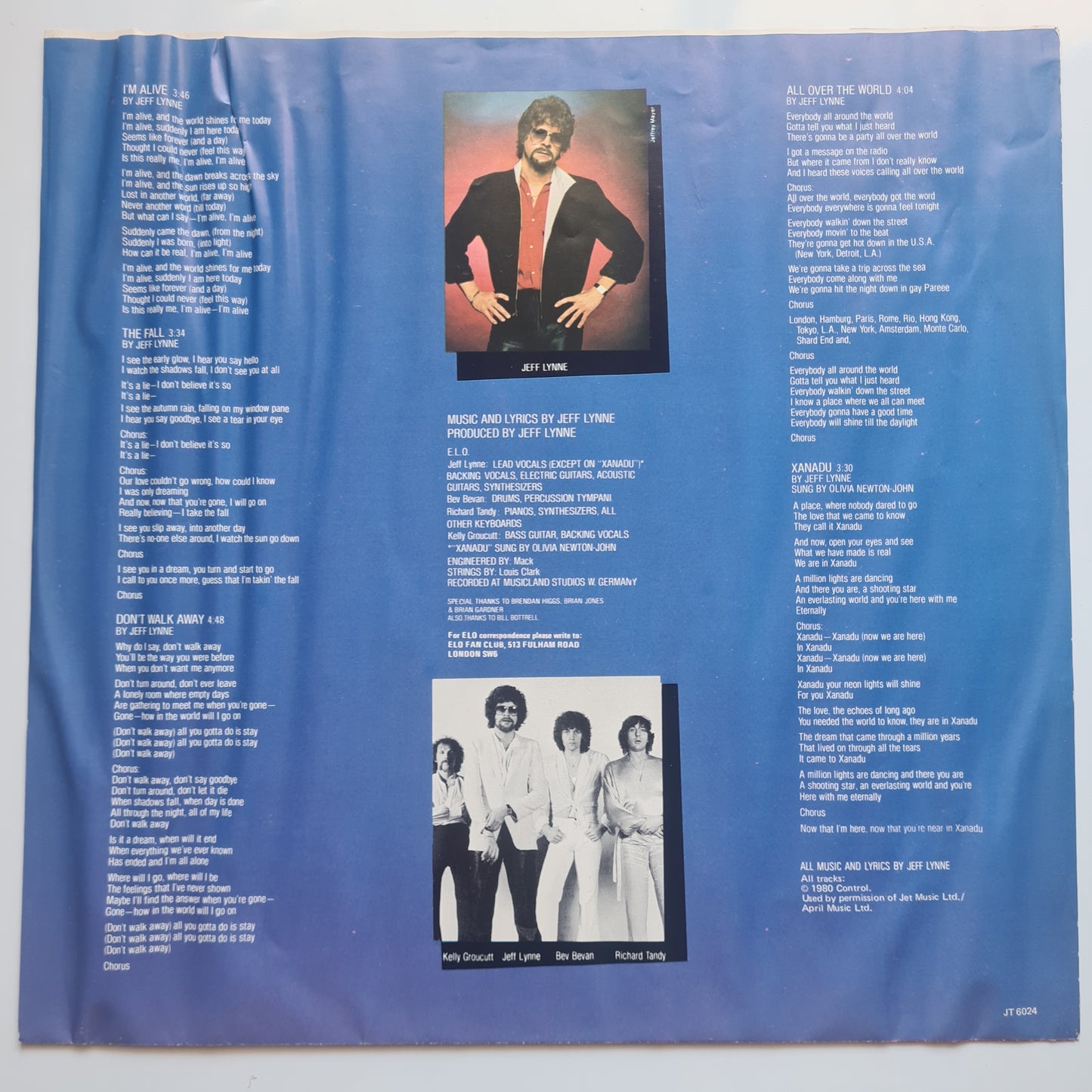 ELO & Olivia Newton John – Xanadu - 1980 (Gatefold) - Vinyl Record LP