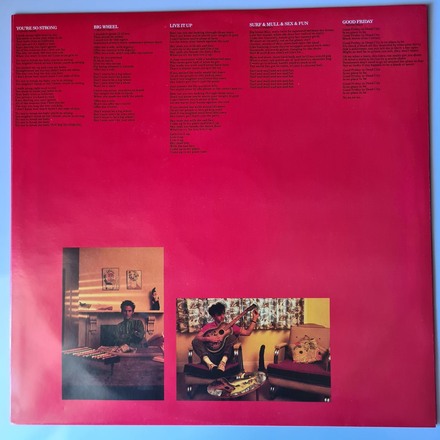 Mental As Anything - Fundamental As Anything  - 1985 (Limited Edition with Bonus Single & Posters) - Vinyl Record LP