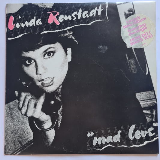 Linda Ronstadt – Mad Love - 1980 - Vinyl Record LP