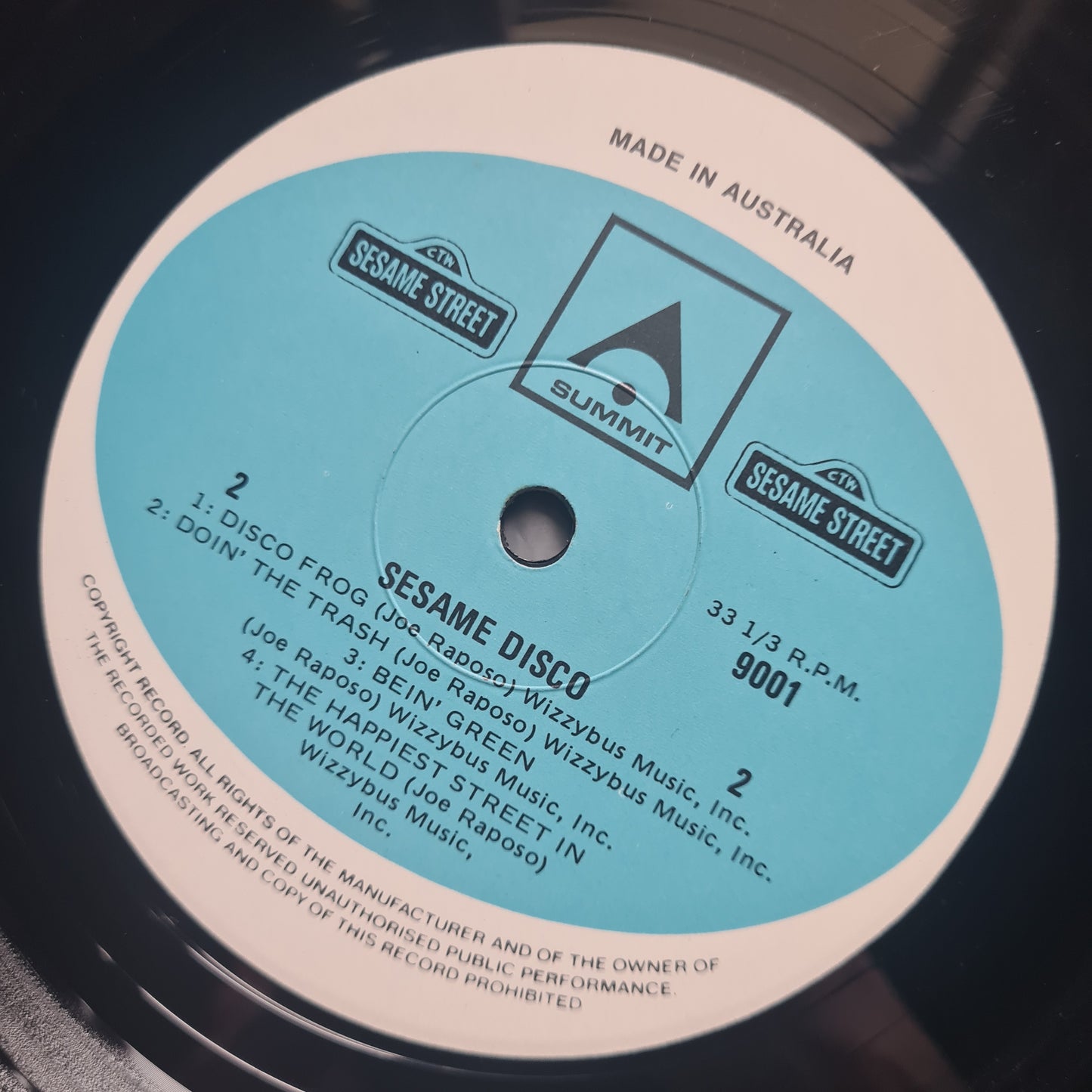 Sesame Street – Sesame Street Disco - 1979 - Vinyl Record LP