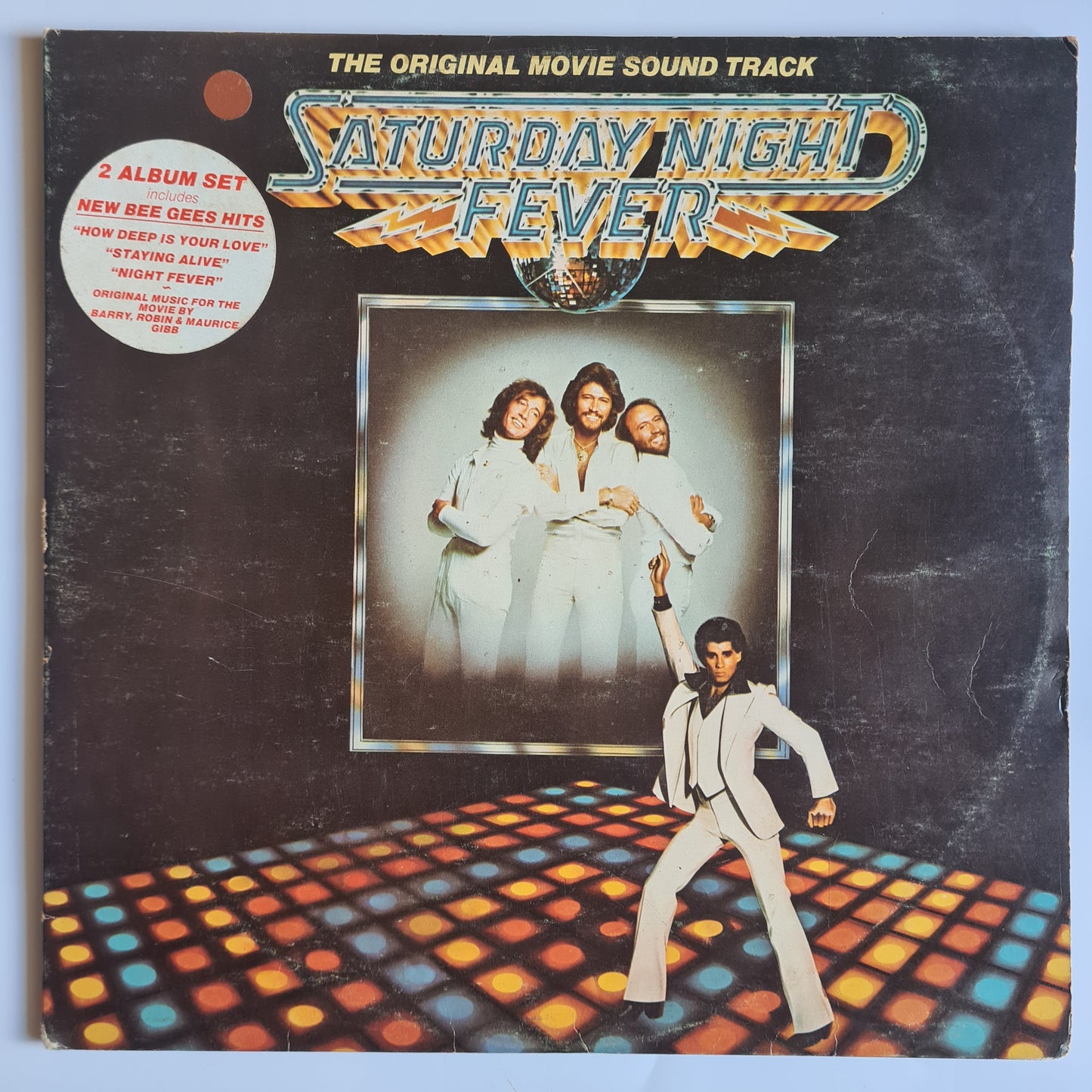 Bee Gees - Saturday Night Fever – The Original Movie Soundtrack - 1977 (New Zealand Pressing) - Vinyl Record 2LP