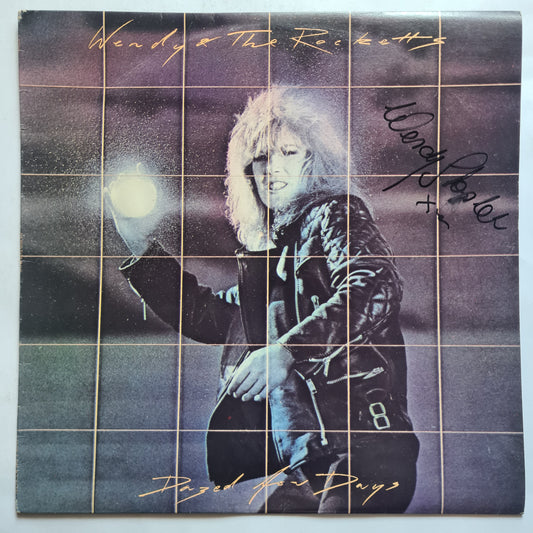 Wendy & The Rocketts - Dazed For Days - 1983- Vinyl Record LP *SIGNED by Wendy Stapleton!*- RARE*