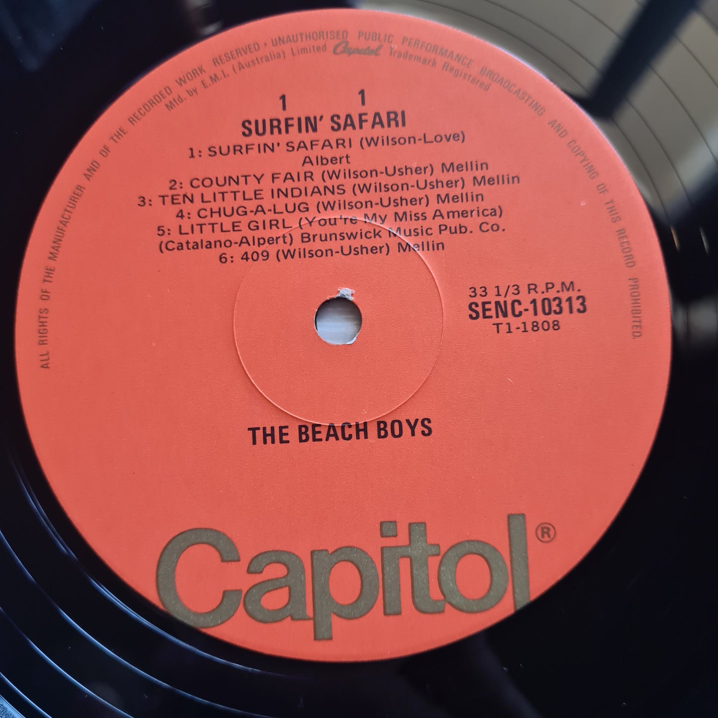 The Beach Boys – Surfin' Safari / Surfin' USA - 1962/63 (1976 Australian Pressing) - Vinyl Record 2LP