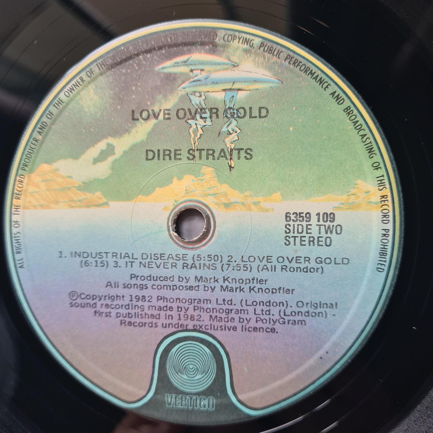 Dire Straits – Love Over Gold - 1982 - Vinyl Record LP