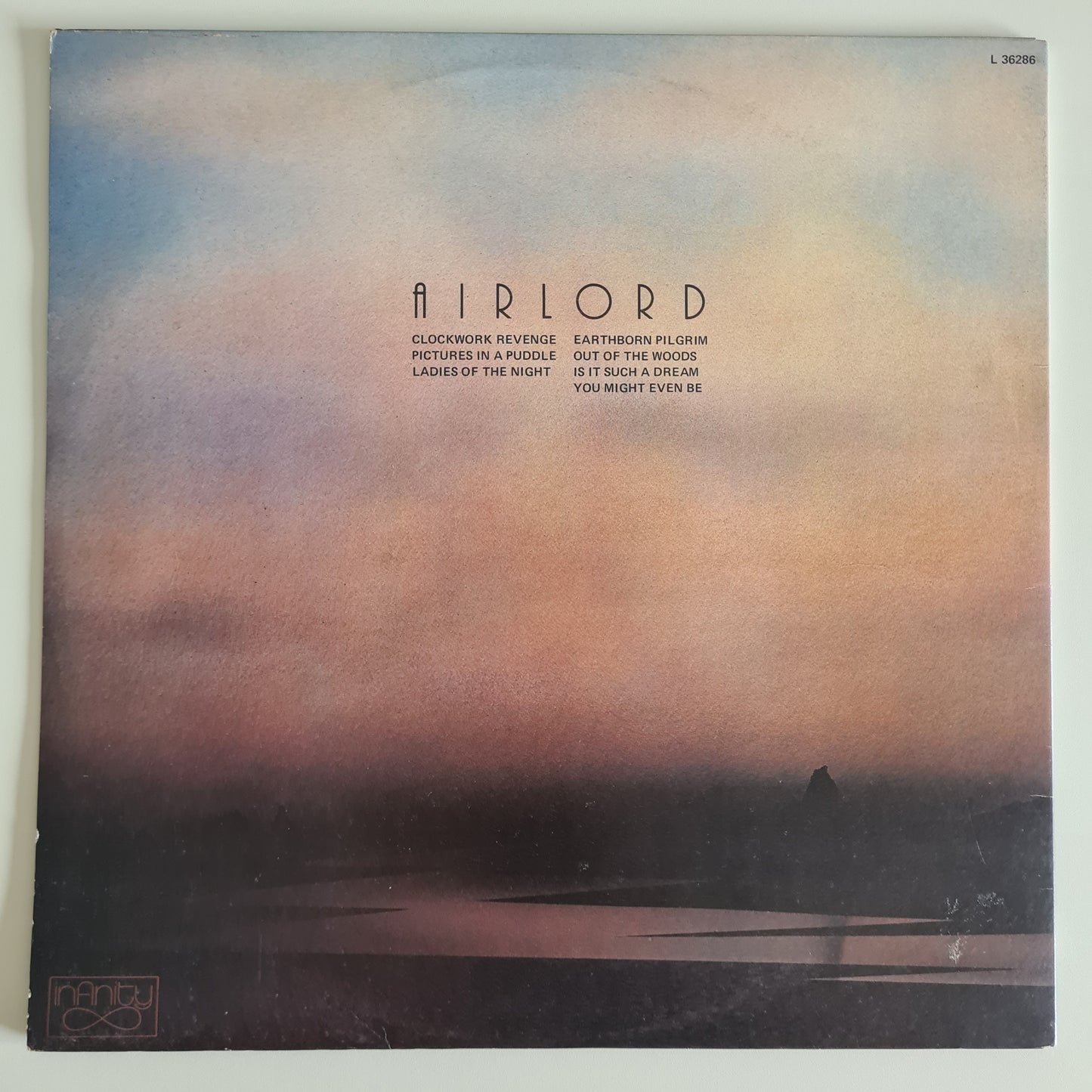Airlord – Clockwork Revenge - 1977 - Vinyl Record LP (near mint) *New Zealand Prog Rock*