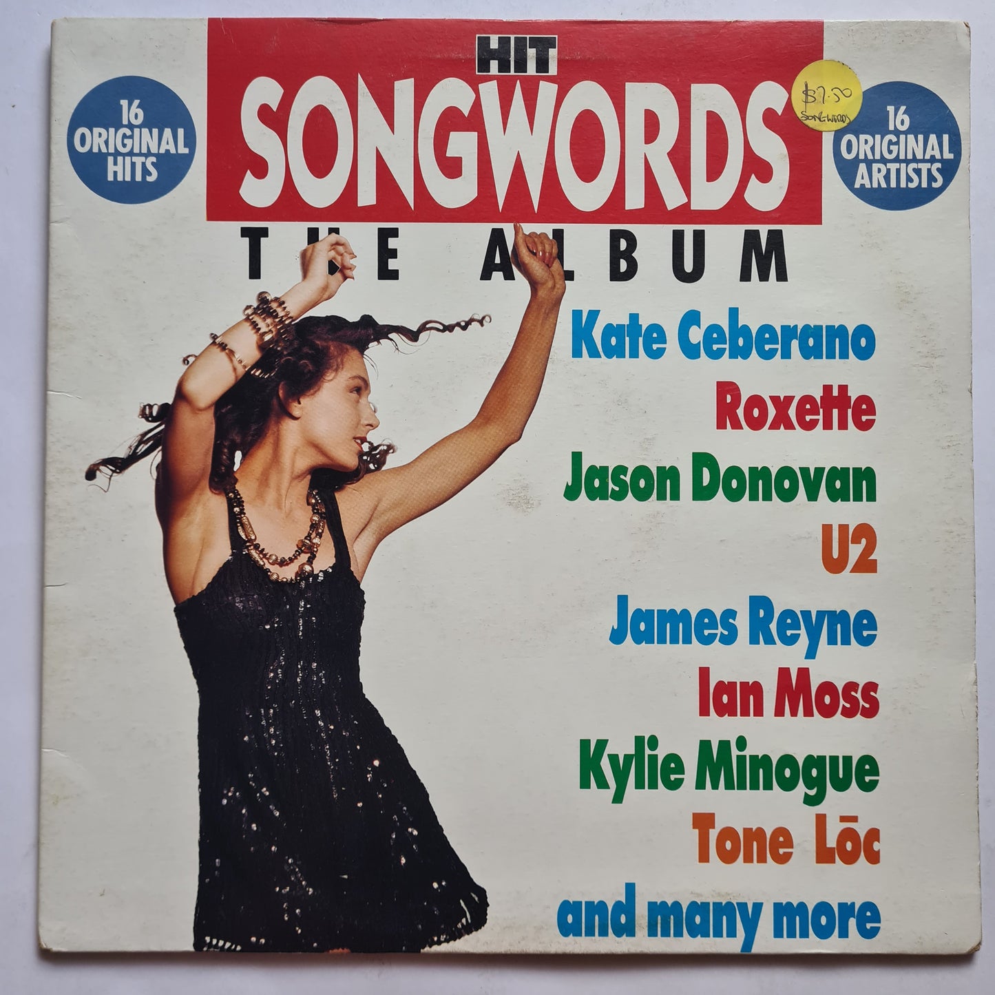 Various Artists – Hit Songwords The Album - 1989 - Vinyl Record LP (Gatefold)