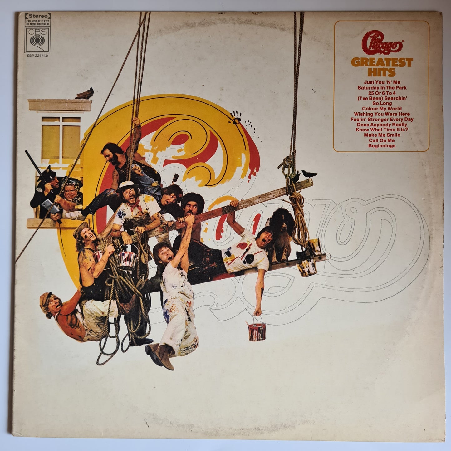 Chicago – Chicago IX: Chicago's Greatest Hits- 1975 - Vinyl Record LP