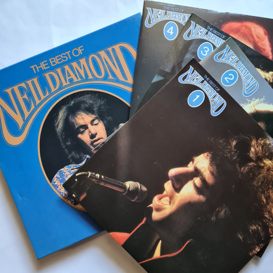 Neil Diamond – The Best Of Neil Diamond - 1980 - 4LP Vinyl Record Box Set (near mint)