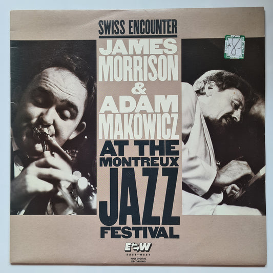 James Morrison And Adam Makowicz – Swiss Encounter: At The Montreux Jazz Festival - 1989 - Vinyl Record LP