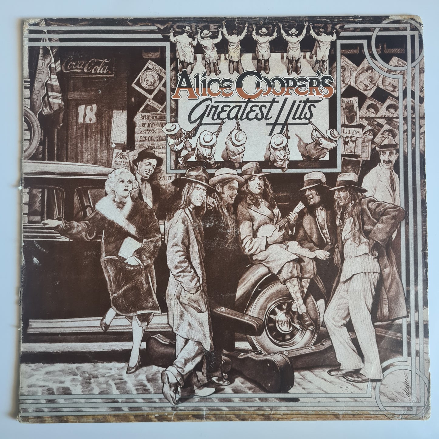 Alice Cooper – Alice Cooper's Greatest Hits - 1974 UK Pressing - Vinyl Record LP