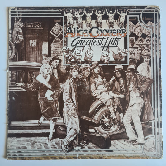 Alice Cooper – Alice Cooper's Greatest Hits - 1974 UK Pressing - Vinyl Record LP