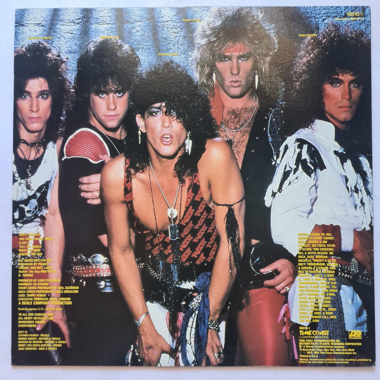 Ratt – Ratt - 1984 (USA Pressing) - Vinyl Record EP (near mint)