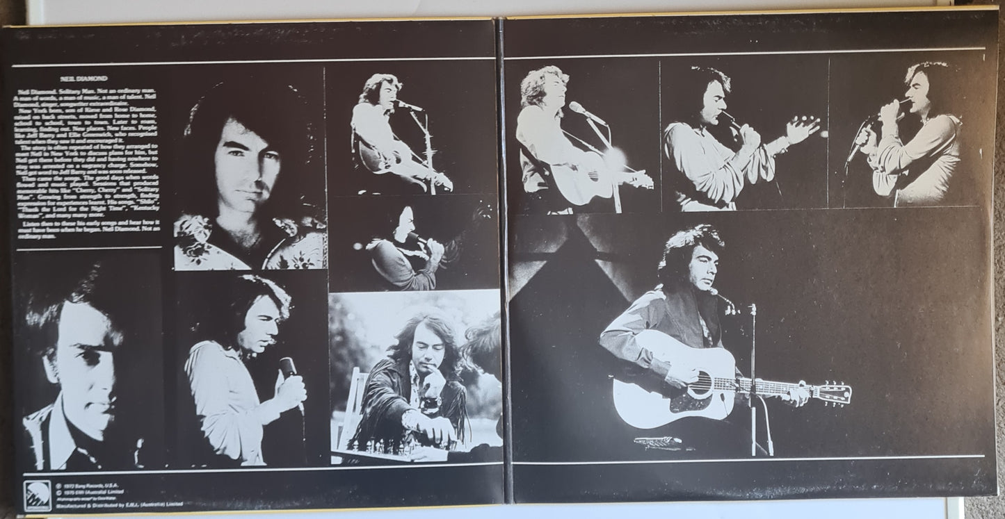Neil Diamond – Solitary Man: 16 Great Tracks - 1975 - Vinyl Record LP