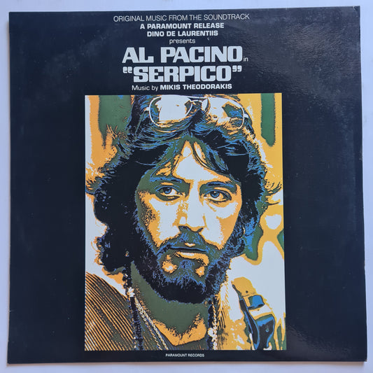 Mikis Theodorakis  – Serpico (Original Music From The Soundtrack) - 1974 - Vinyl Record LP (near mint)