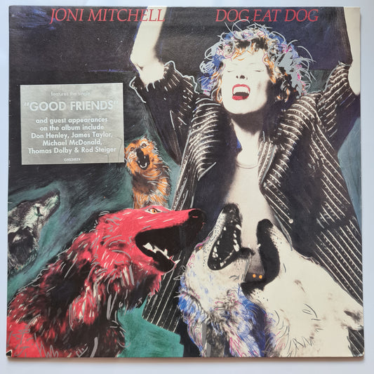 Joni Mitchell – Dog Eat Dog - 1985 (Gatefold) - Vinyl Record LP