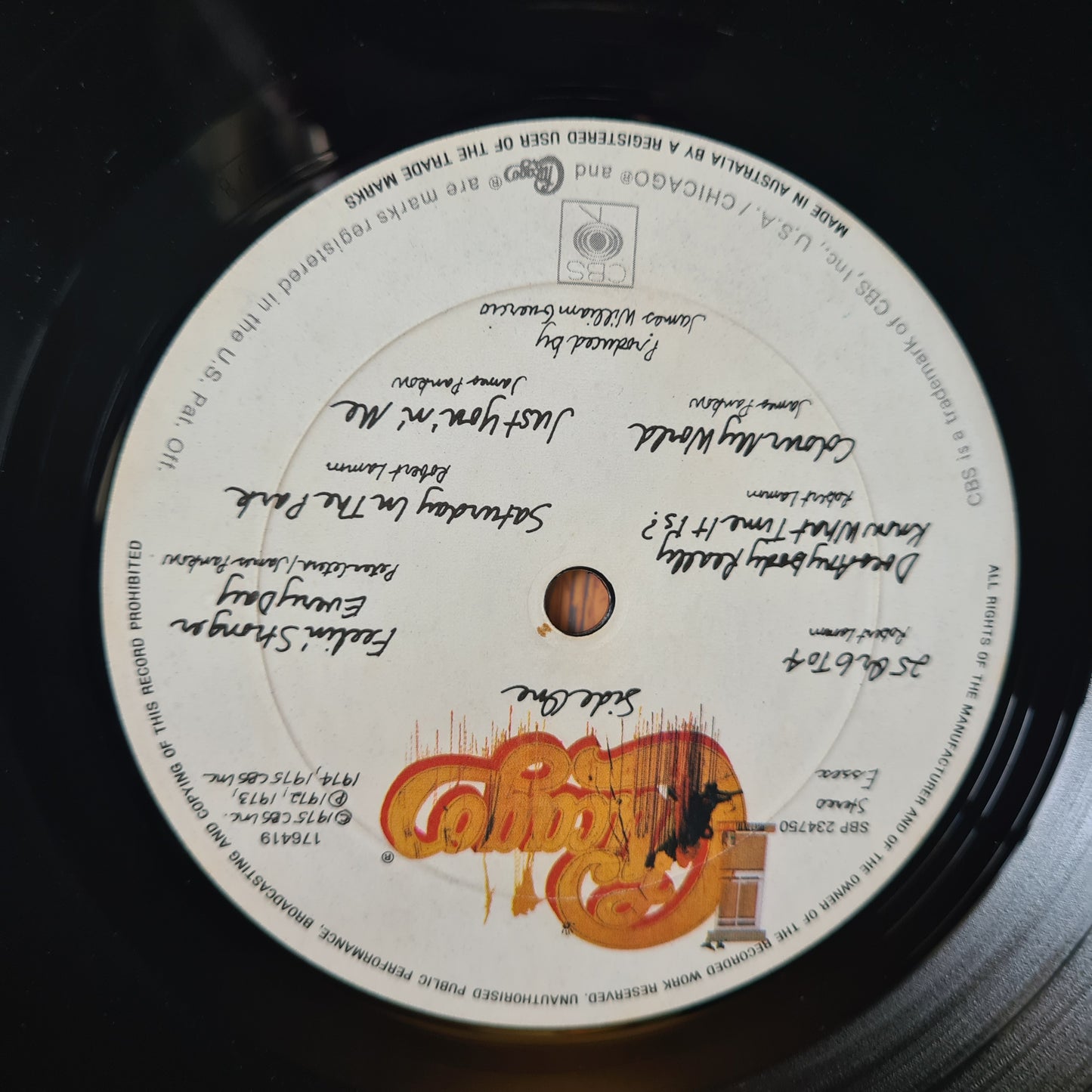 Chicago – Chicago IX: Chicago's Greatest Hits- 1975 - Vinyl Record LP