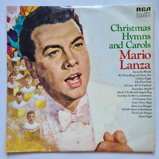 Mario Lanza – Christmas Hymns And Carols - 1963 - Vinyl Record LP