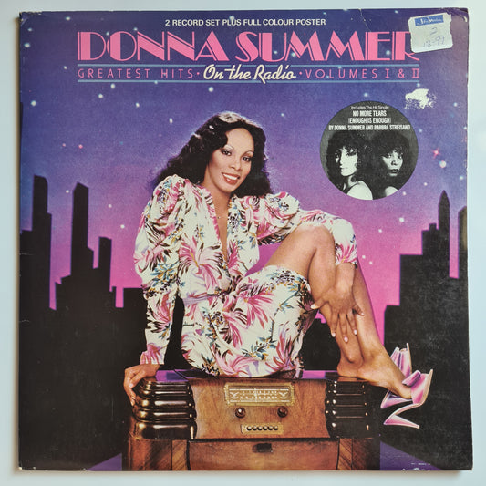 Donna Summer – On The Radio: Greatest Hits: Volume I & II - 1979 - Vinyl Record LP (with poster)