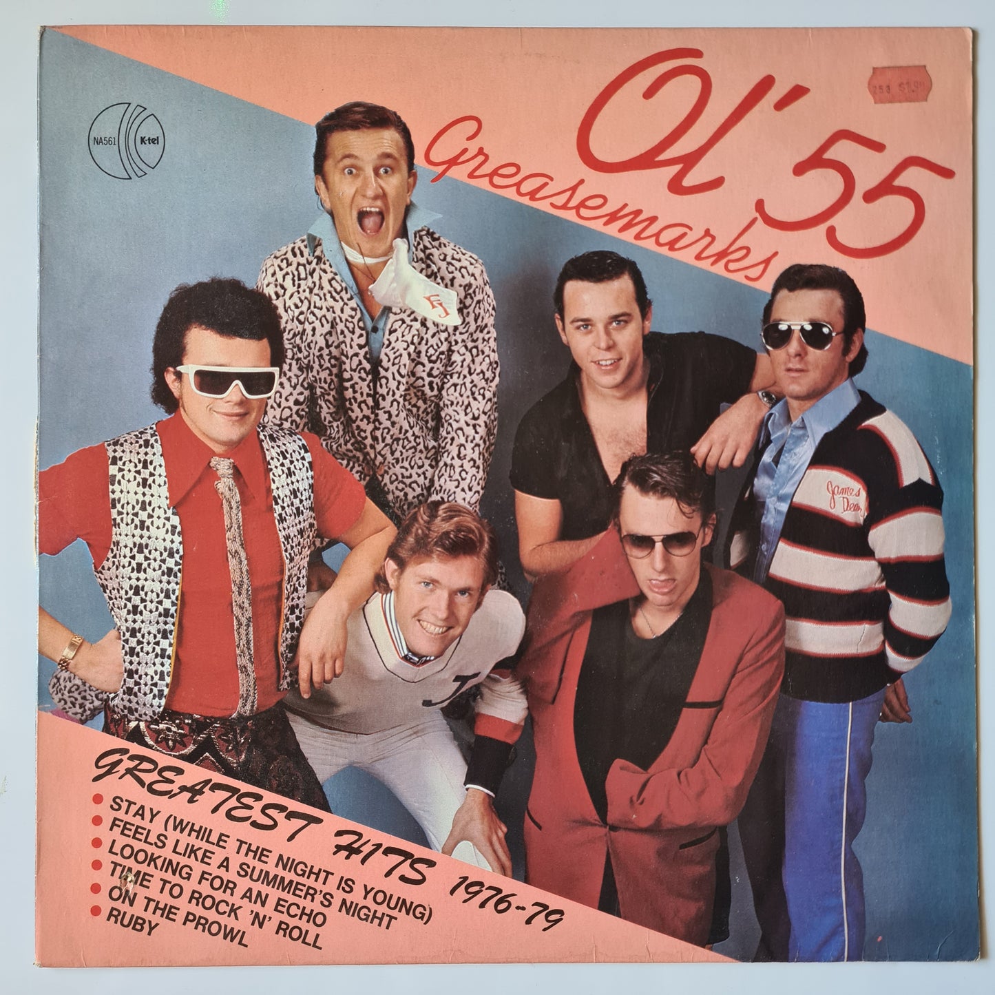 Ol'55 – Greasemarks: Greatest Hits 76-79 - 1980 - Vinyl Record LP