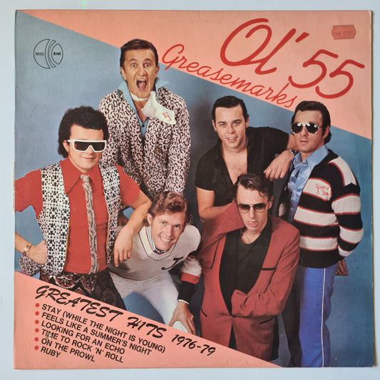 Ol'55 – Greasemarks: Greatest Hits 76-79 - 1980 - Vinyl Record LP