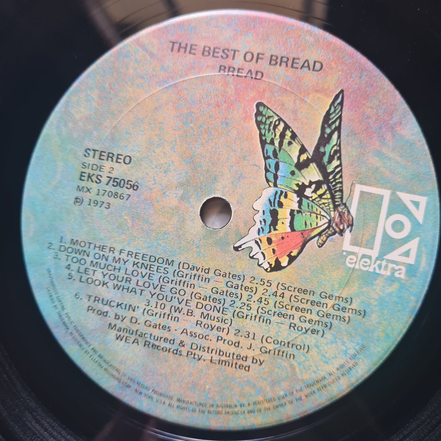 Bread – The Best Of Bread - 1973 (Gatefold) - Vinyl Record LP (near mint)