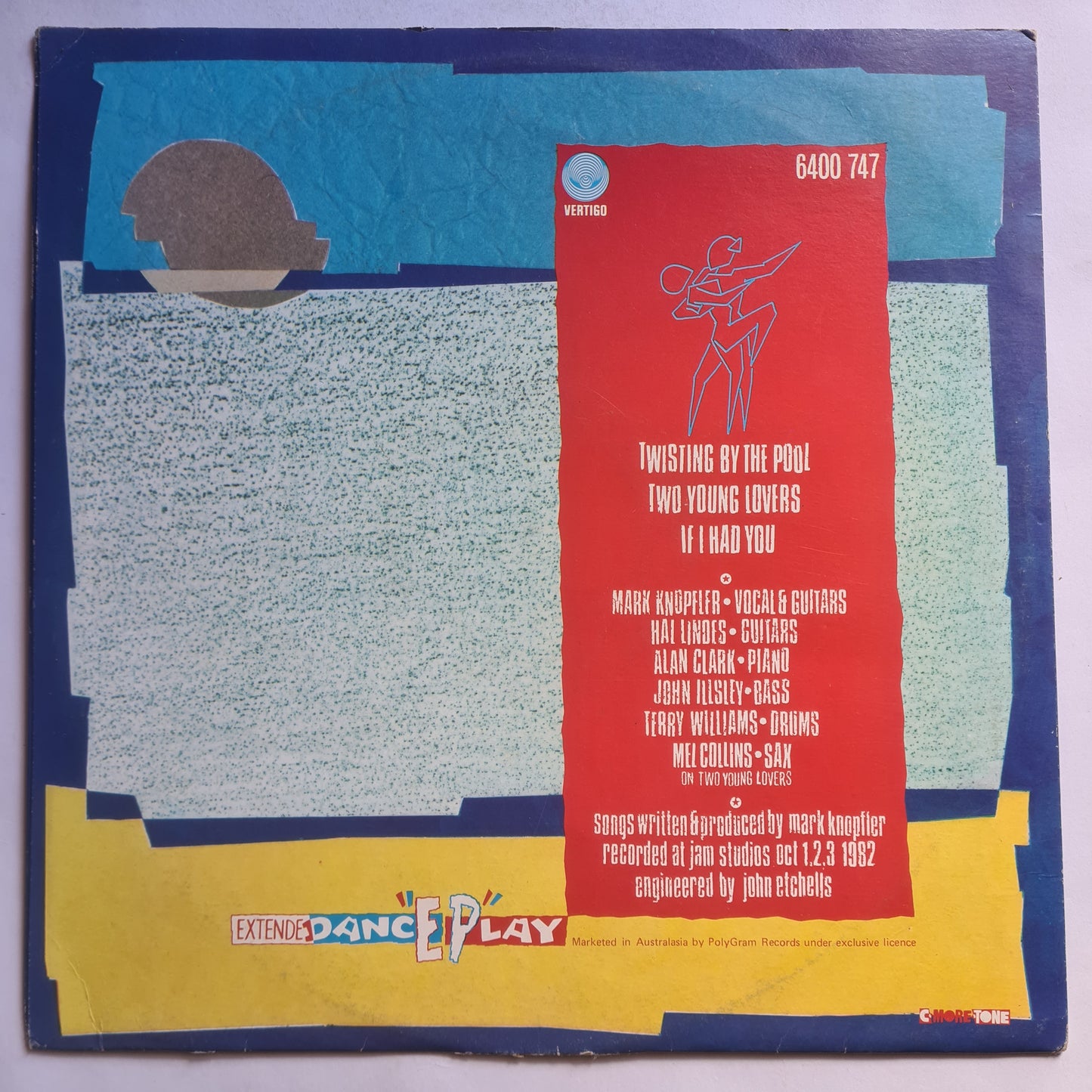 Dire Straits – ExtendeDancEPlay- 1983- Vinyl Record EP