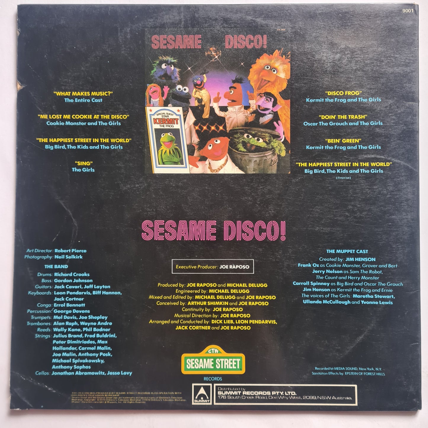 Sesame Street – Sesame Street Disco - 1979 - Vinyl Record LP