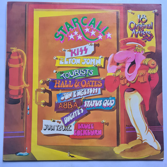 Various Artists (KISS, etc) – Starcall - 1980 - Vinyl Record LP